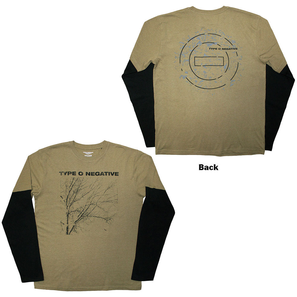 Type O Negative Layered Long Sleeve T-Shirt: Tree