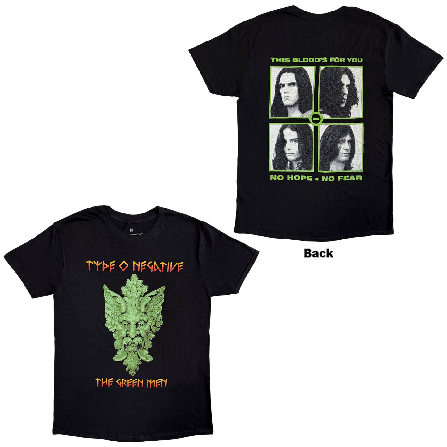 Type O Negative T-Shirt: Green Man