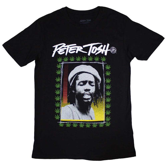Peter Tosh T-Shirt: Leaf Frame
