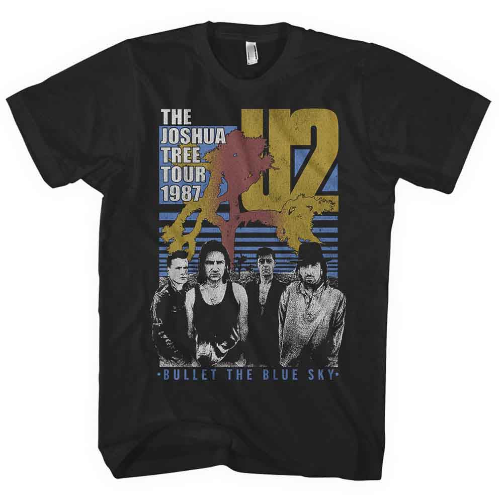 U2 T-Shirt: Bullet The Blue Sky
