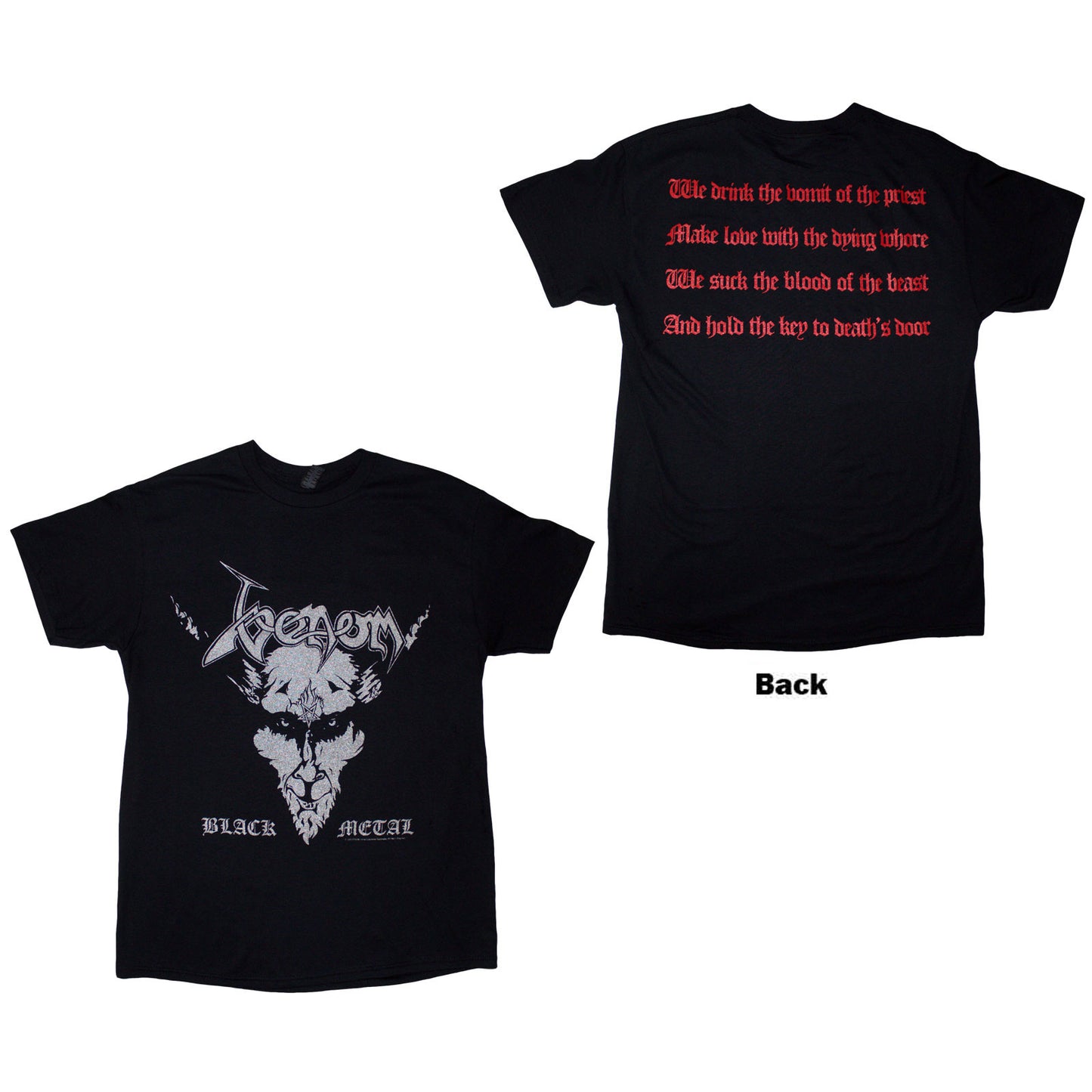 Venom T-Shirt: Black Metal