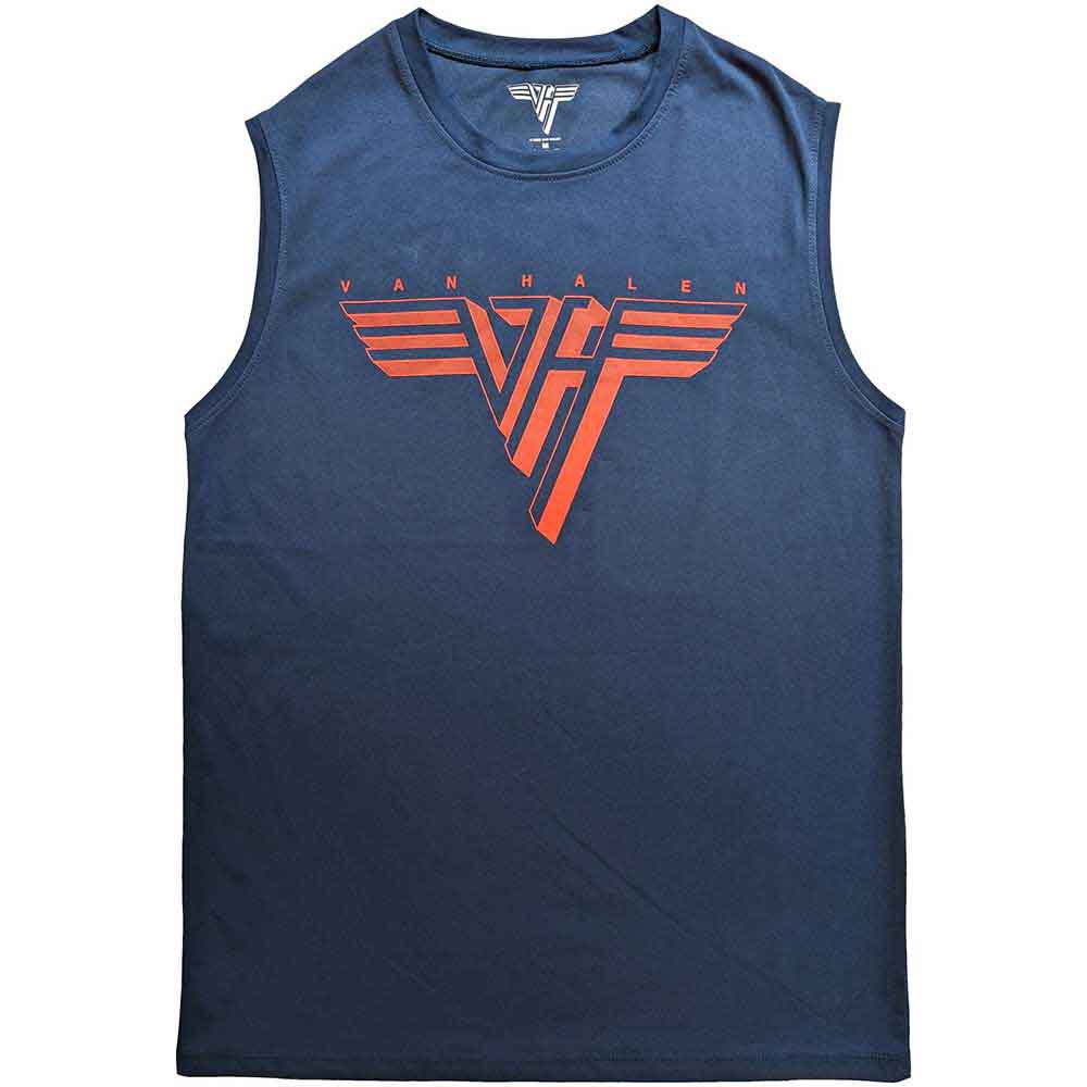 Van Halen Tank T-Shirt: Classic Red Logo