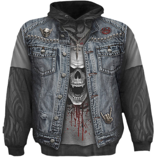 Spiral Pullover Hoodie: Thrash Metal
