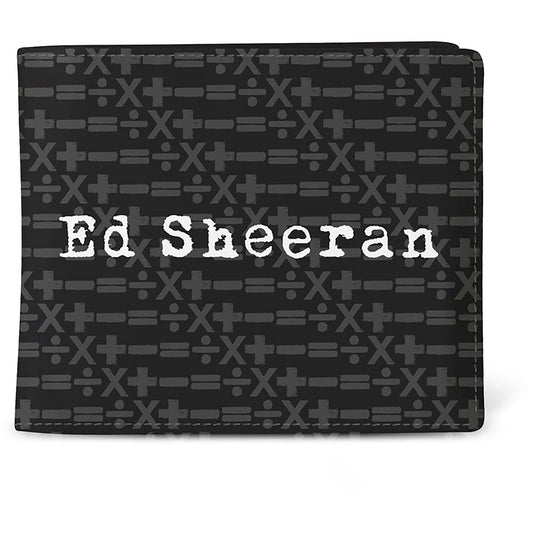 Ed Sheeran Wallet: Symbols Pattern