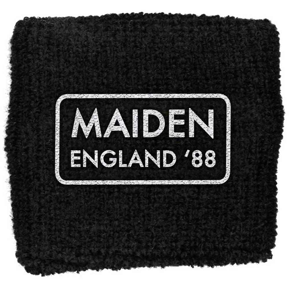 Iron Maiden Embroidered Wristband: England