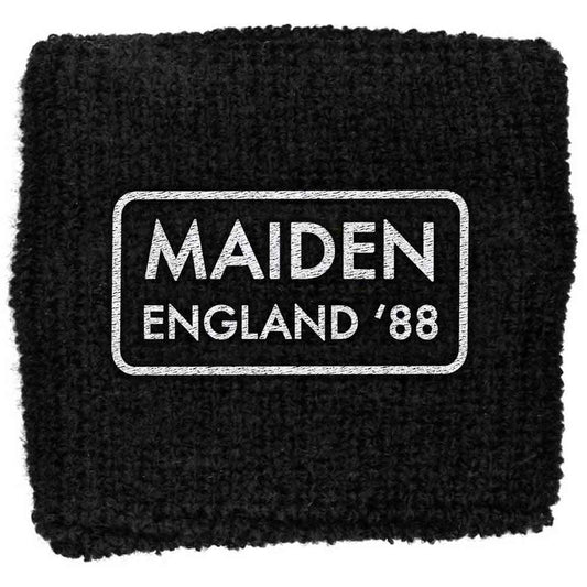 Iron Maiden Embroidered Wristband: England