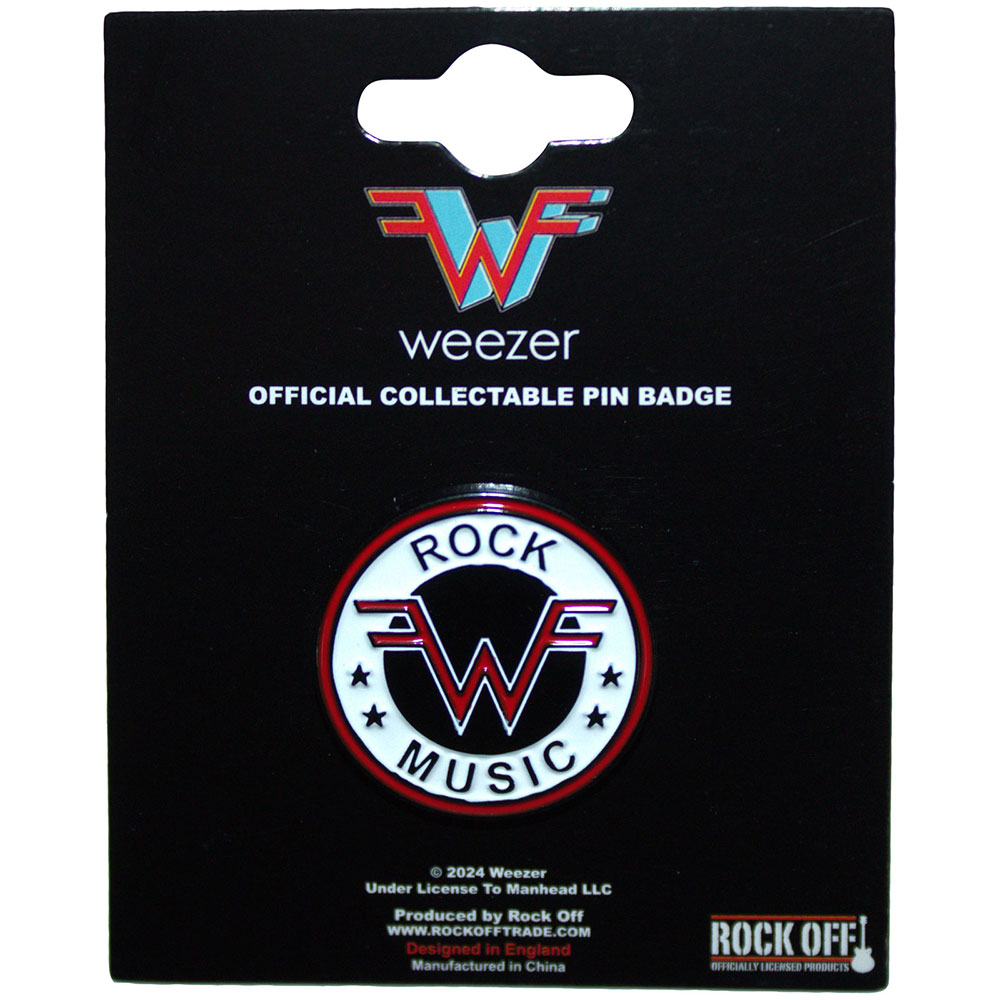 Weezer Badge: Rock Music Emblem
