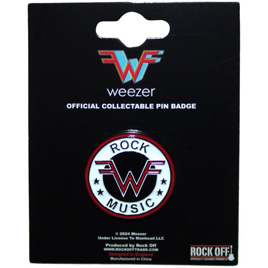 Weezer Badge: Rock Music Emblem