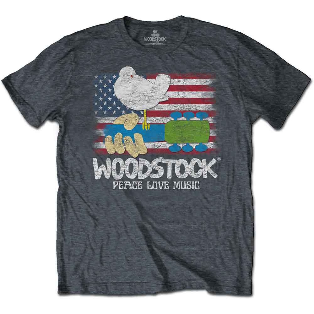 Woodstock T-Shirt: Flag
