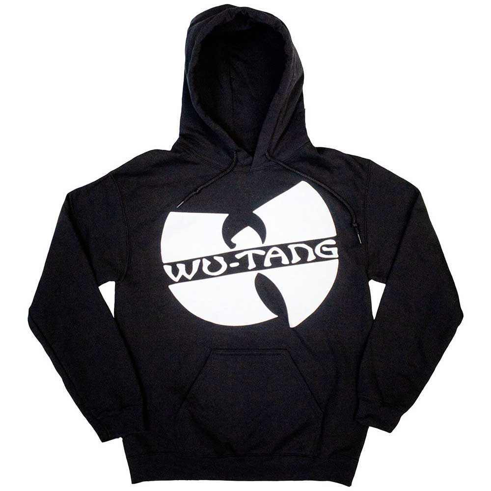 Wu-Tang Clan Pullover Hoodie: Slanted Logo Mono