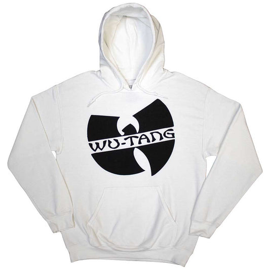 Wu-Tang Clan Pullover Hoodie: Slanted Logo Mono