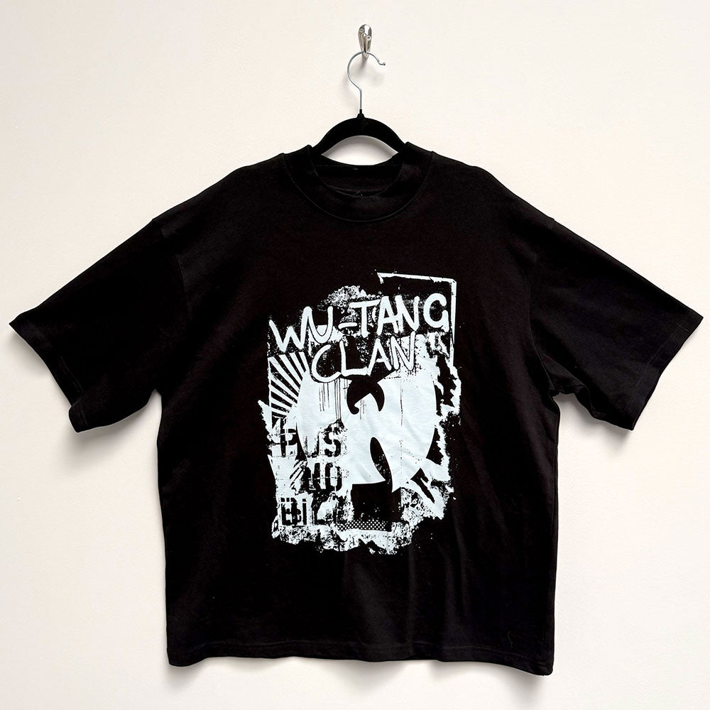 Wu-Tang Clan Oversized Boxy T-Shirt: Graffiti