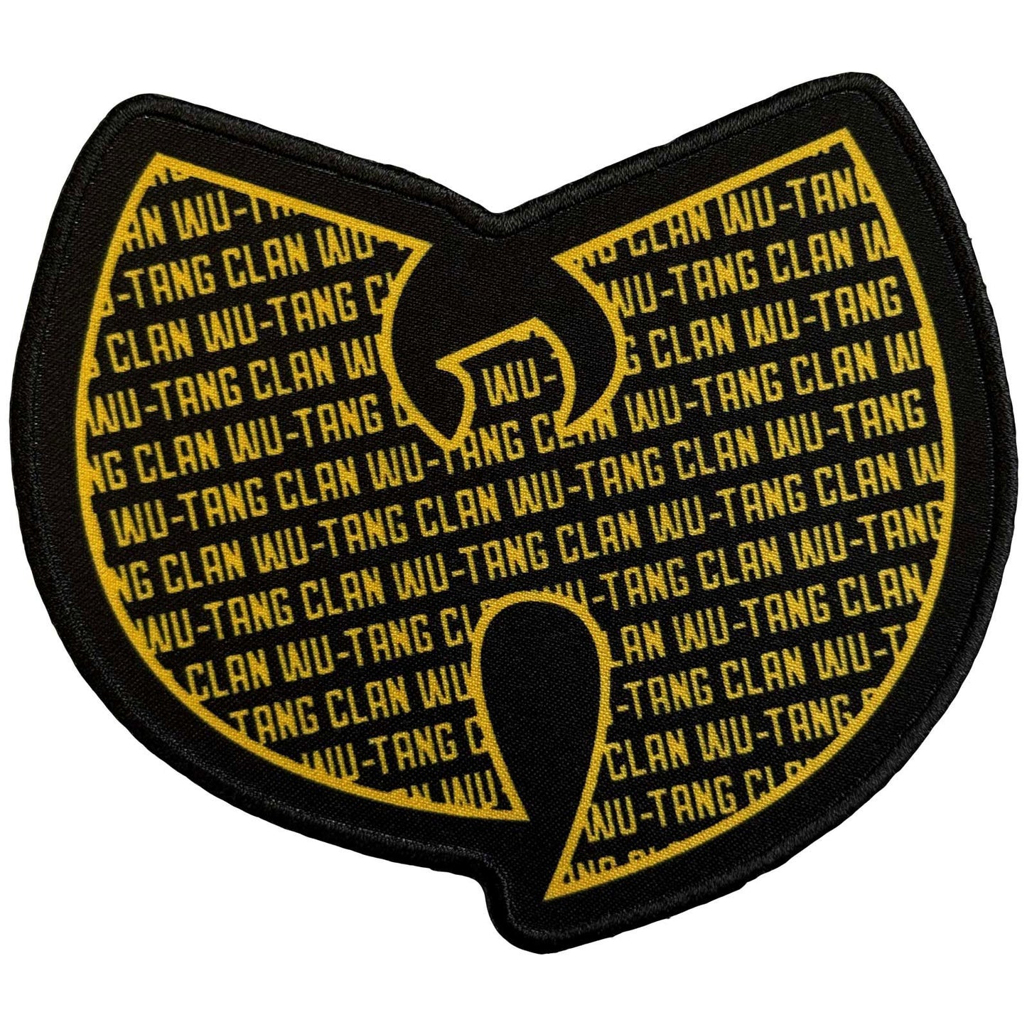 Wu-Tang Clan Woven Patch: Logos In Logo