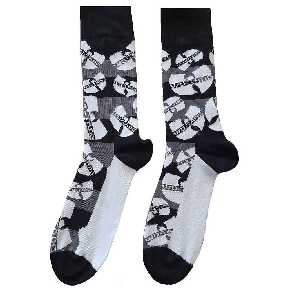 Wu-Tang Clan Socks: Logos Monochrome
