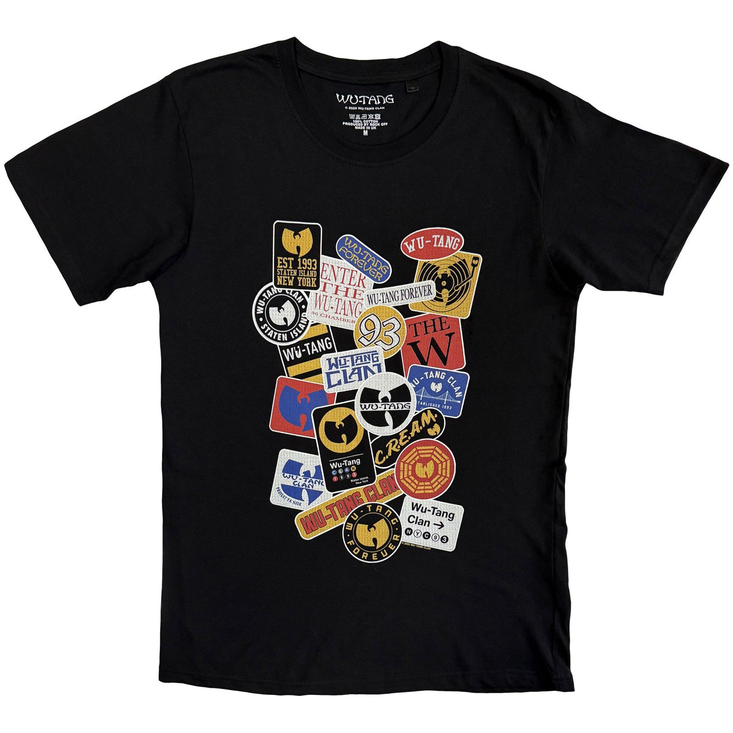 Wu-Tang Clan T-Shirt: Badges
