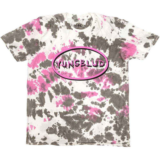 Yungblud T-Shirt: Scratch Logo Oval