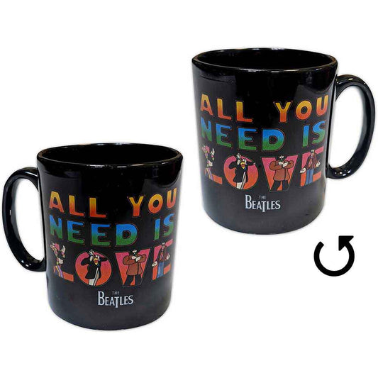 The Beatles Unboxed Mug: Yellow Submarine All You Need Is Love