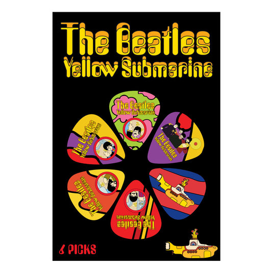 The Beatles Plectrum Pack: Yellow Submarine Multi 6-Pack