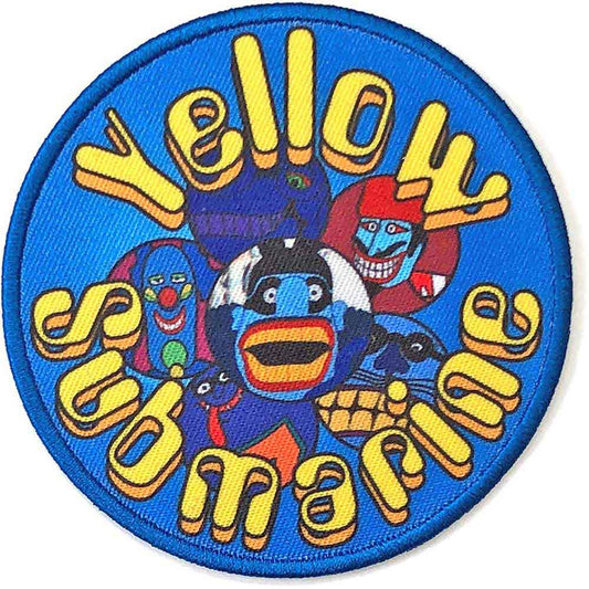 The Beatles Patch: Yellow Submarine Baddies Circle