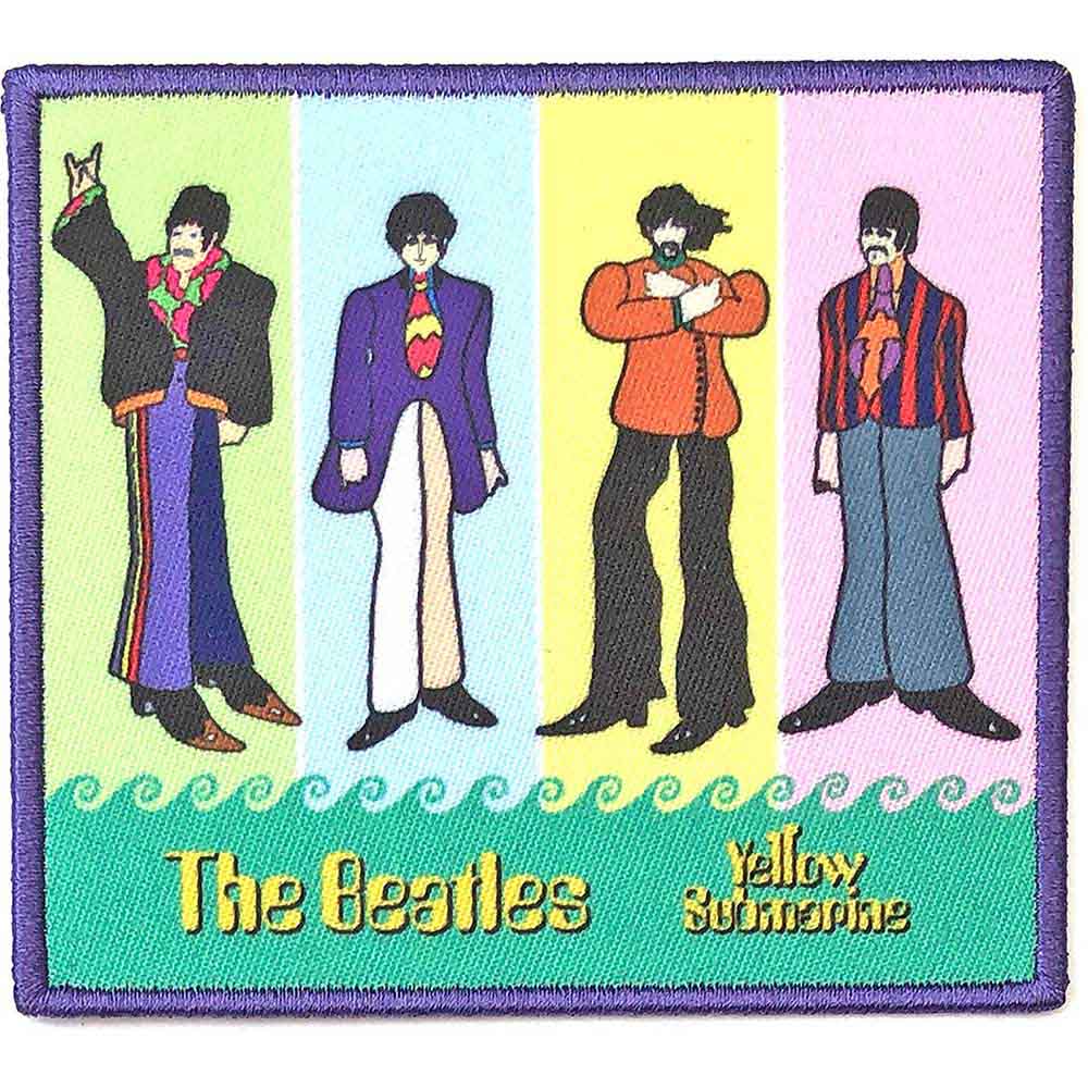 The Beatles Patch: Yellow Submarine Band in Stripes