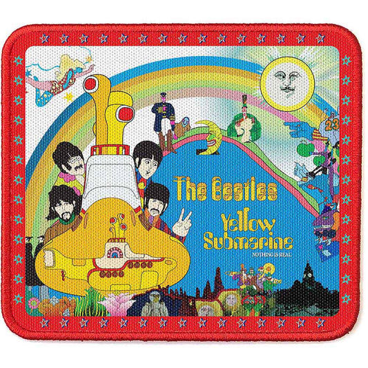 The Beatles Patch: Yellow Submarine Stars Border