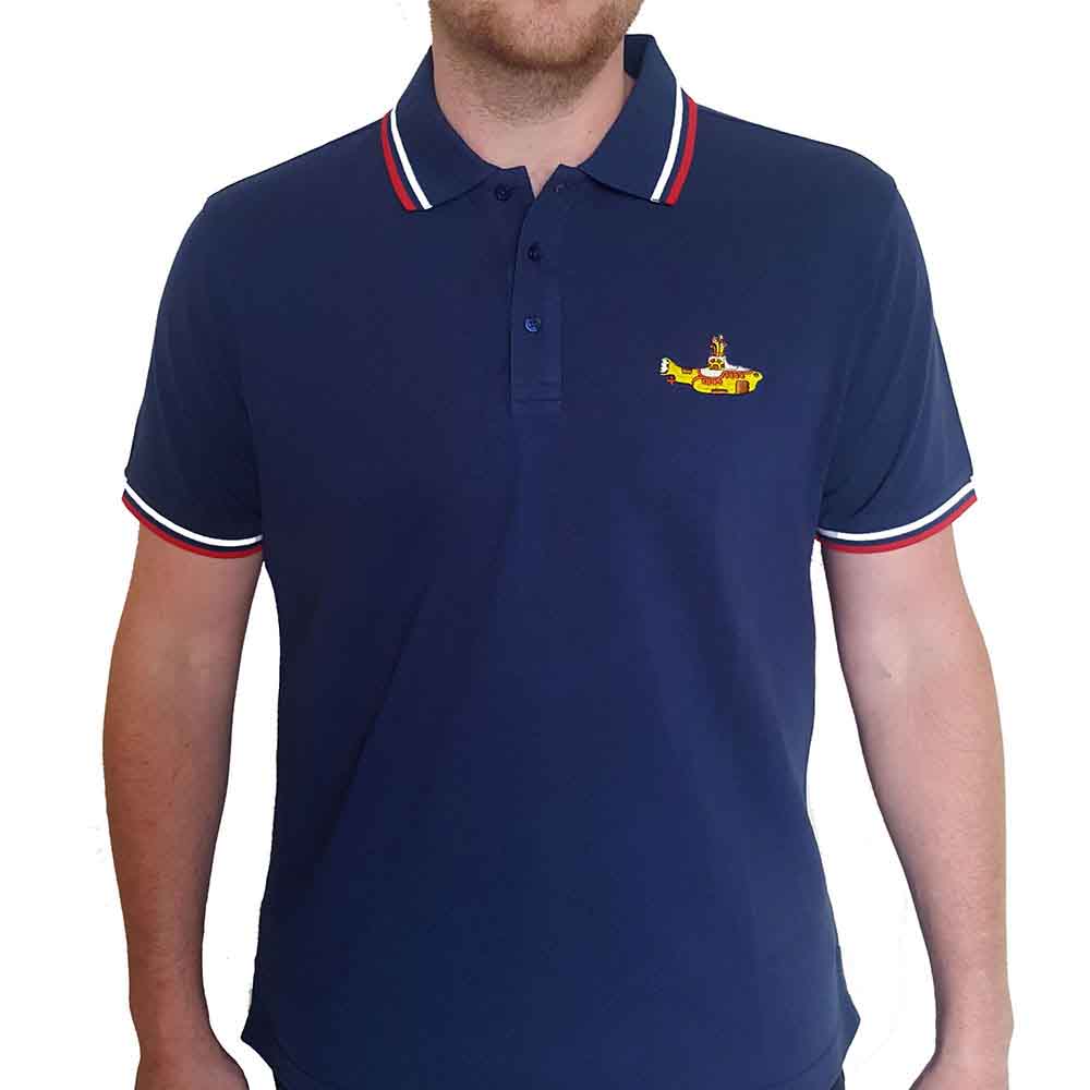 The Beatles Polo Shirt: Yellow Submarine