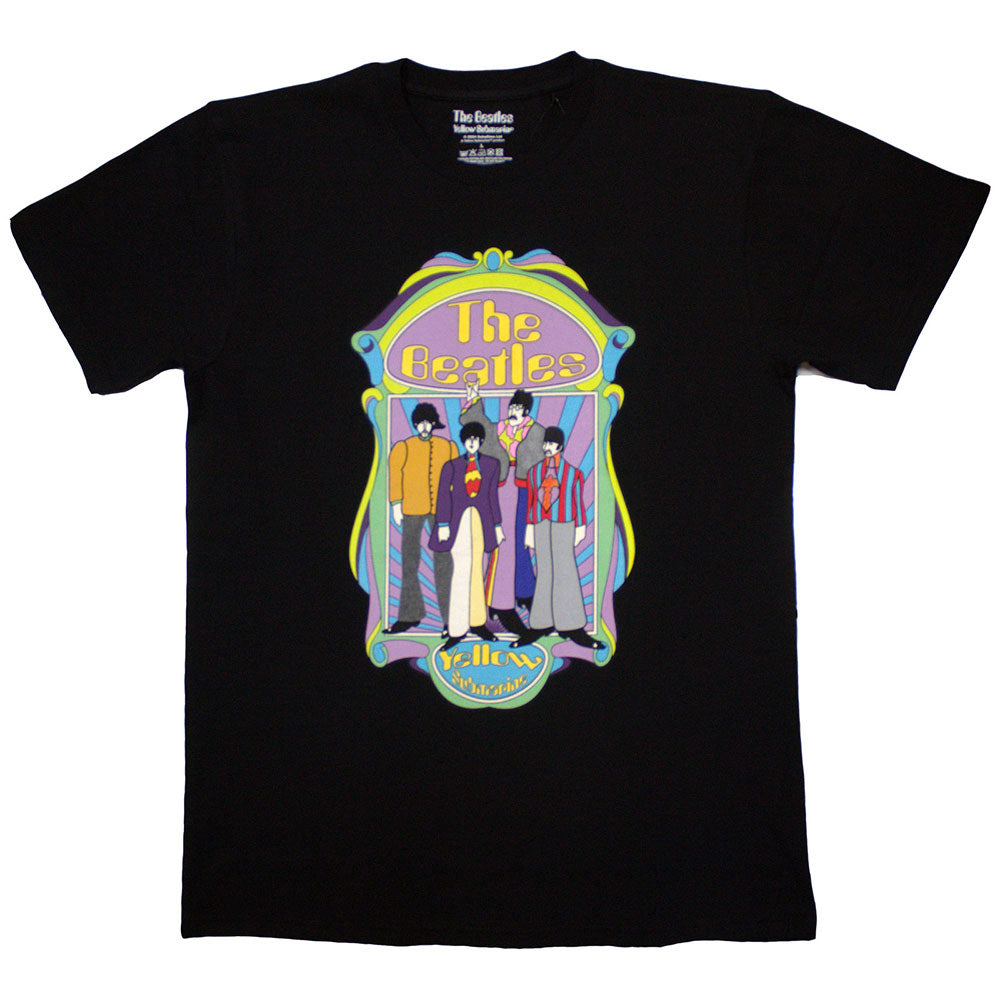 The Beatles T-Shirt: Yellow Submarine Sub Band Frame v2