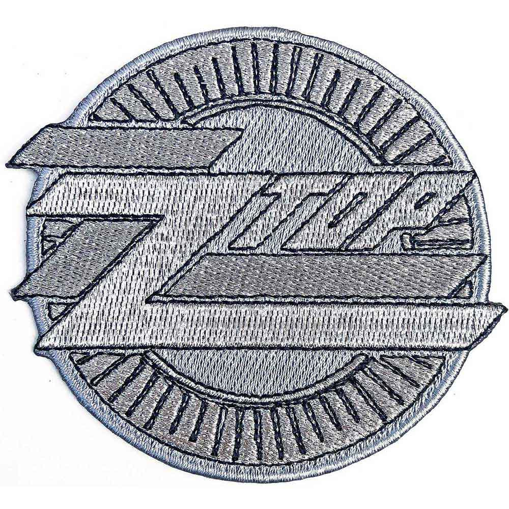ZZ Top Patch: Metallic Logo