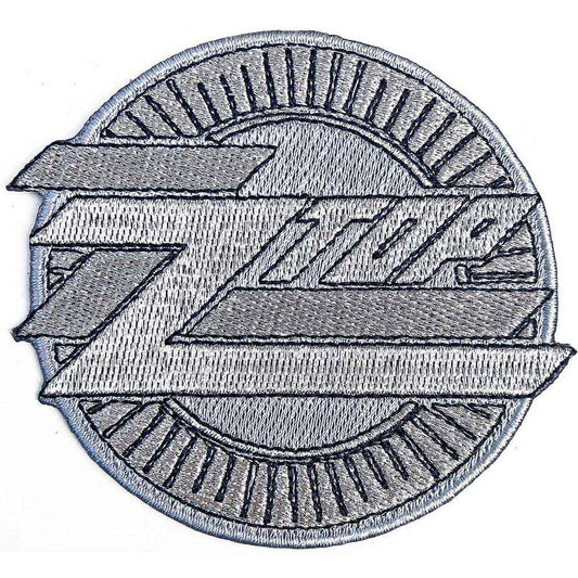 ZZ Top Patch: Metallic Logo