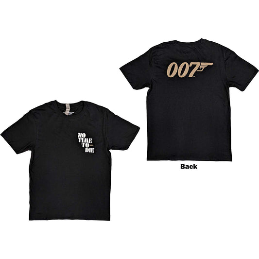 James Bond 007 T-Shirt: No Time To Die & Logo