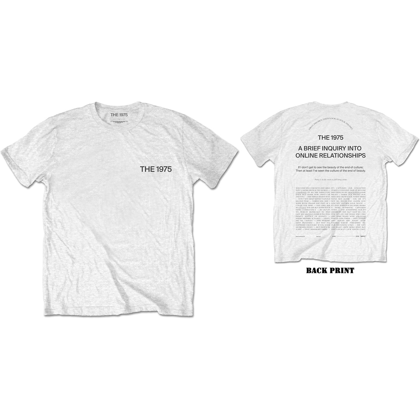 The 1975 T-Shirt: ABIIOR Welcome Welcome