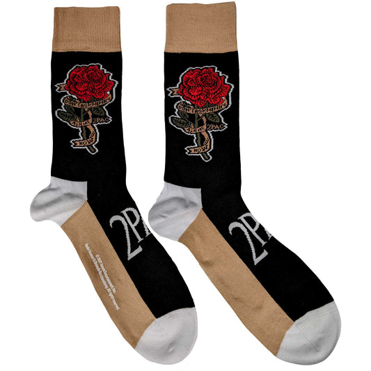 Tupac Socks: Rose