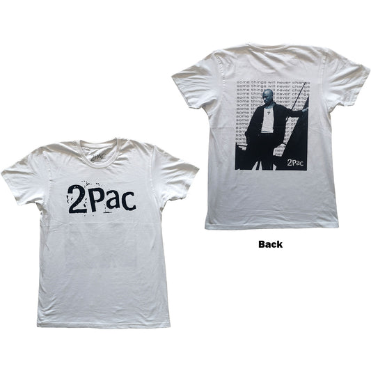Tupac T-Shirt: Changes Back Repeat