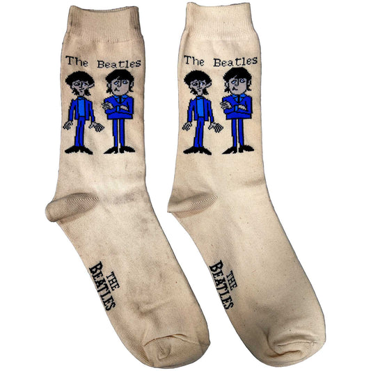 The Beatles Socks: Cartoon Standing