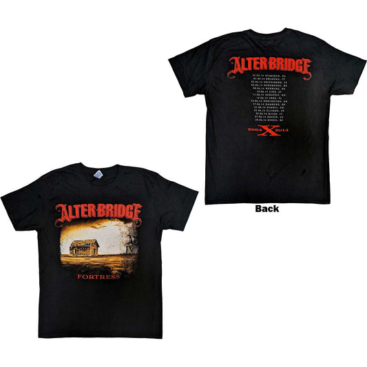 Alter Bridge T-Shirt: Fortress 2014 Tour Dates