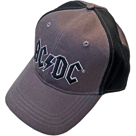 AC/DC Baseball Cap: Black Logo