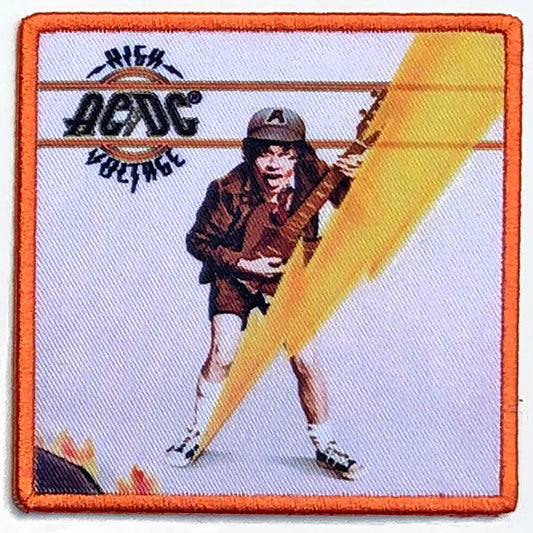 AC/DC Standard Printed Patch: High Voltage