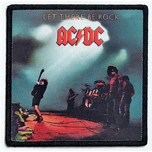 AC/DC Standard Printed Patch: Let There Be Rock