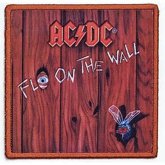 AC/DC Standard Printed Patch: Fly On The Wall