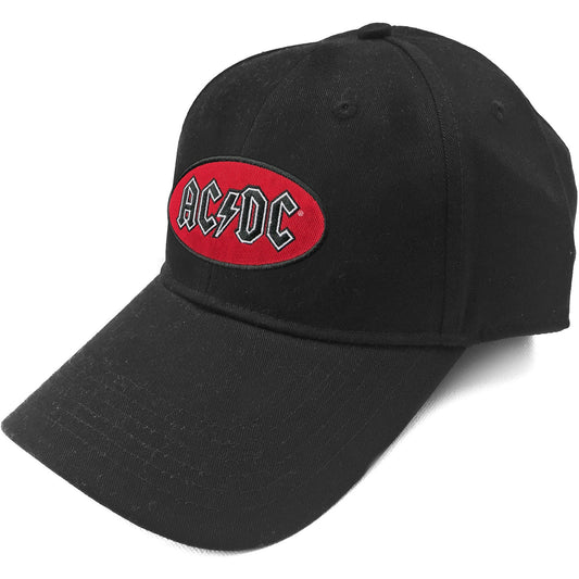 AC/DC Baseball Cap: Oval Logo