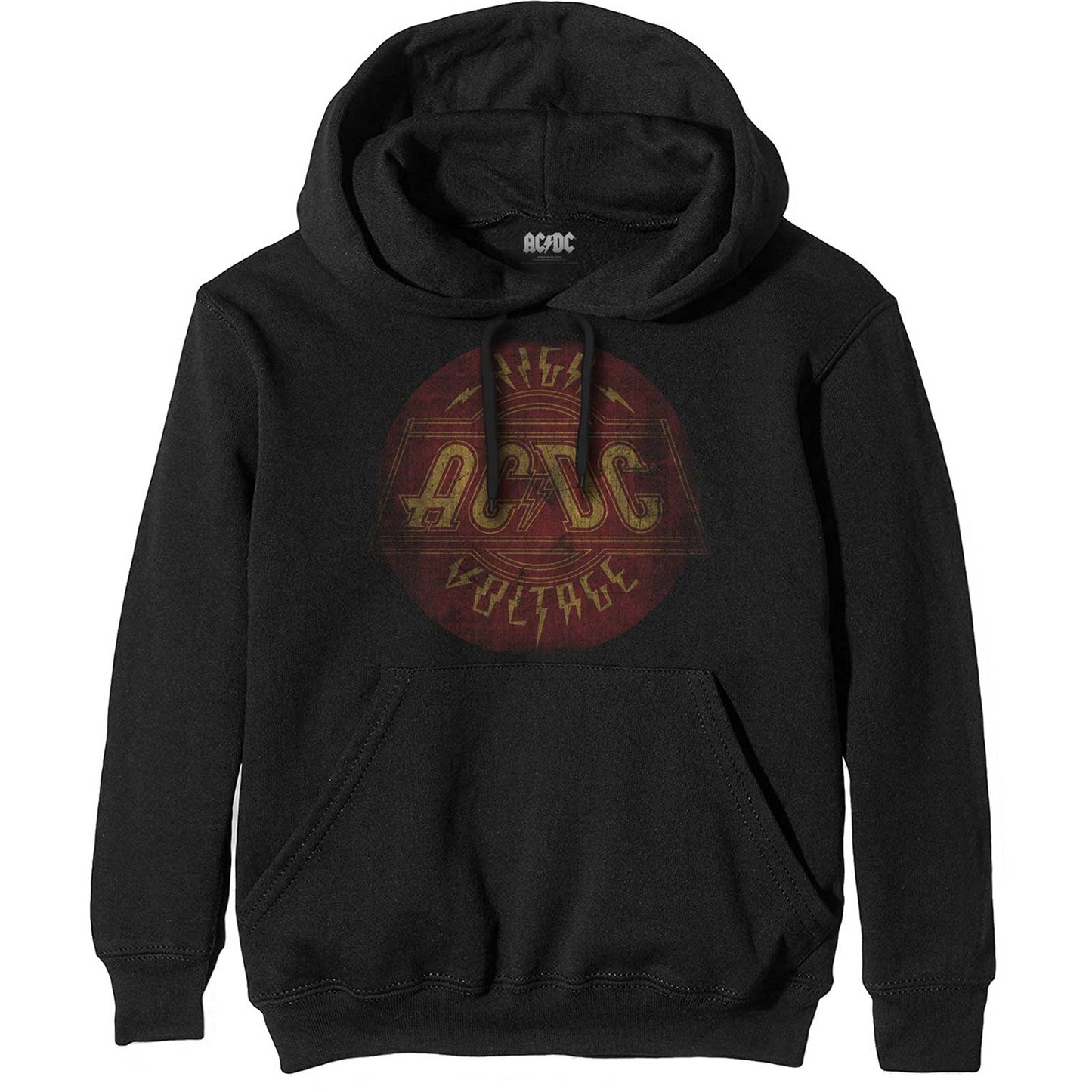 AC/DC Pullover Hoodie: High Voltage Vintage