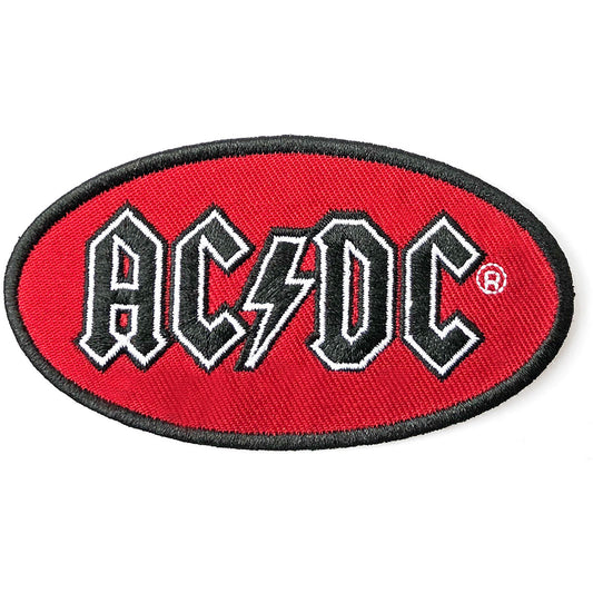 AC/DC Patch: Oval Logo
