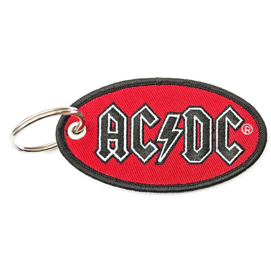 AC/DC Keychain: Oval Logo