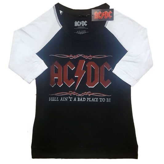 AC/DC Ladies T-Shirt: Hell Ain't A Bad Place