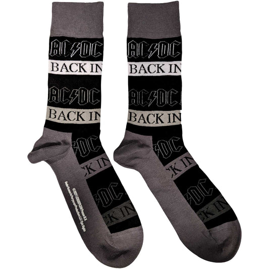 AC/DC Socks: Back In Black