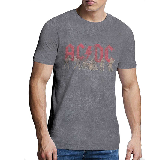 AC/DC T-Shirt: Vintage Silhouettes