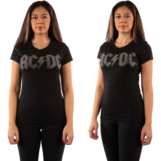 AC/DC Ladies T-Shirt: Logo