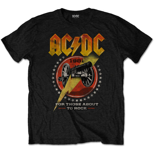 AC/DC T-Shirt: For Those About To Rock 81
