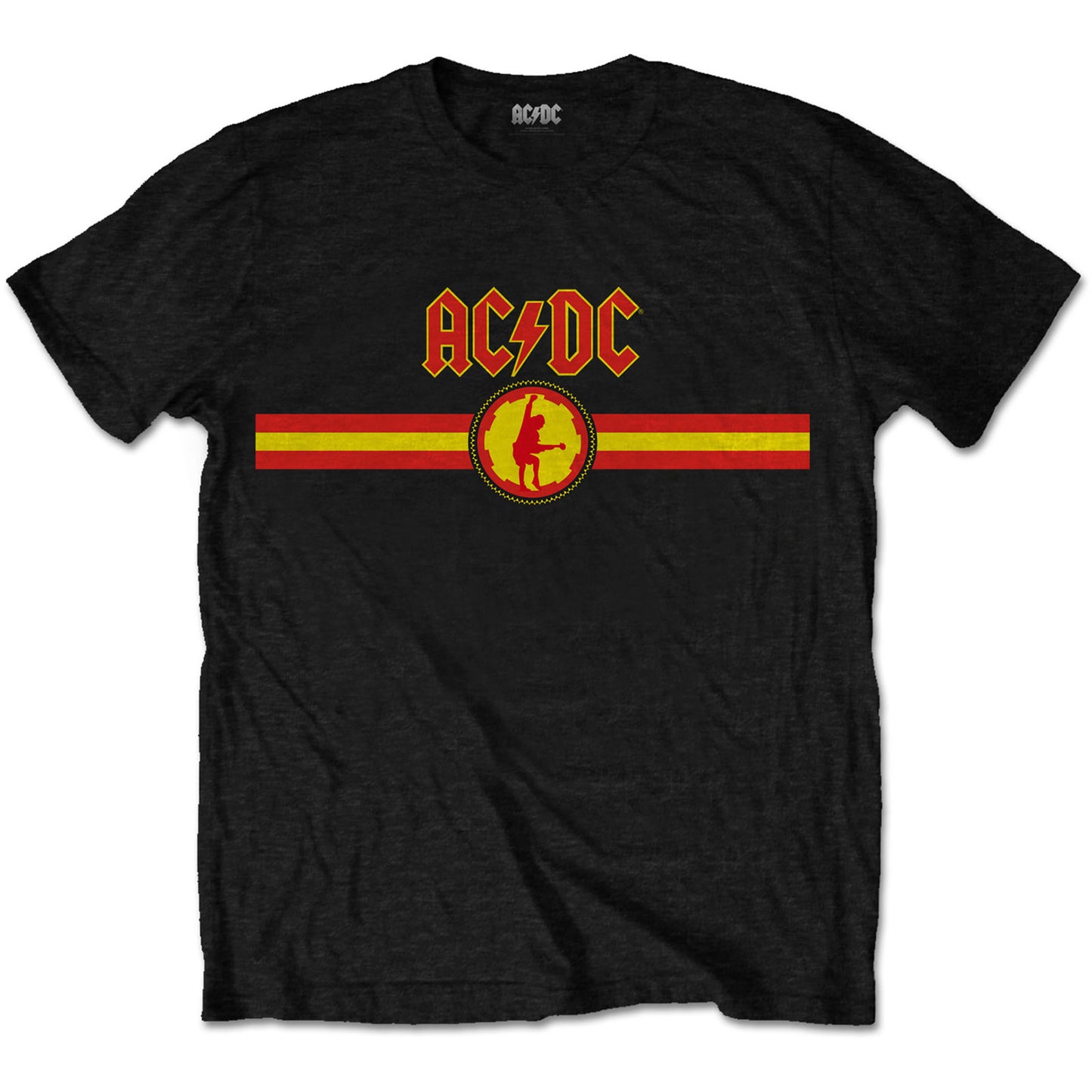 AC/DC T-Shirt: Logo & Stripe