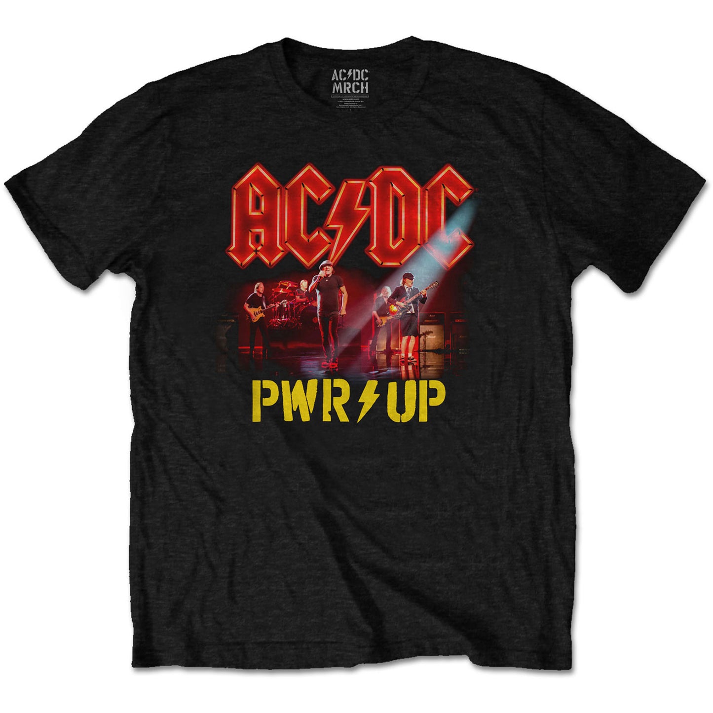 AC/DC T-Shirt: Neon Live
